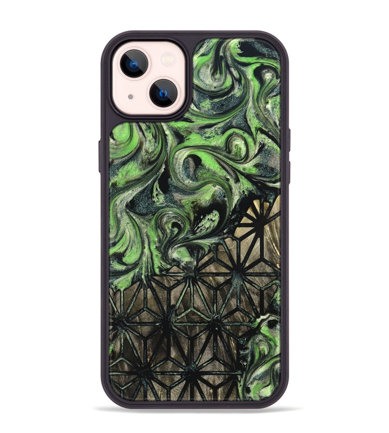iPhone 14 Plus Wood Phone Case - Mozelle (Pattern, 826806)