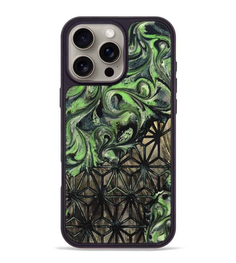iPhone 16 Pro Max Wood Phone Case - Mozelle (Pattern, 826806)