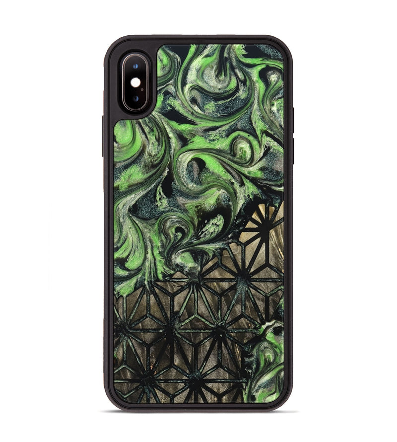iPhone Xs Max Wood Phone Case - Mozelle (Pattern, 826806)