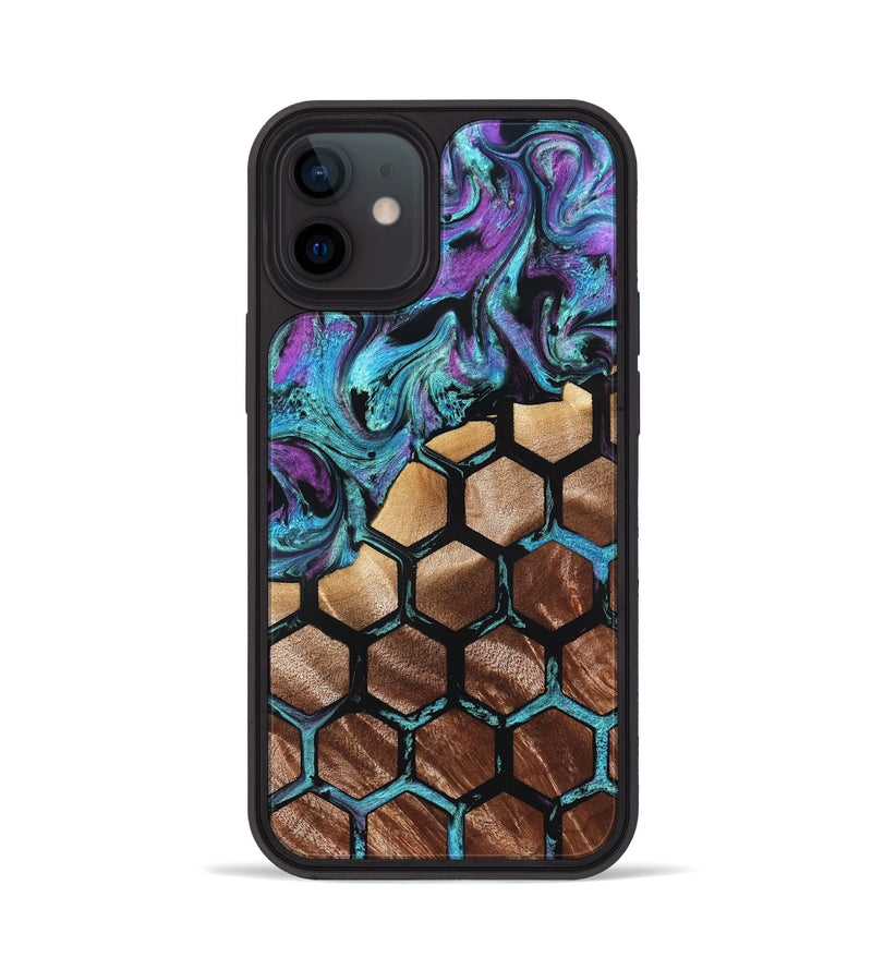 iPhone 12 Wood Phone Case - Kamron (Pattern, 826807)