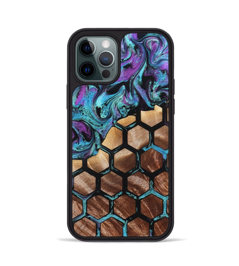 iPhone 12 Pro Wood Phone Case - Kamron (Pattern, 826807)