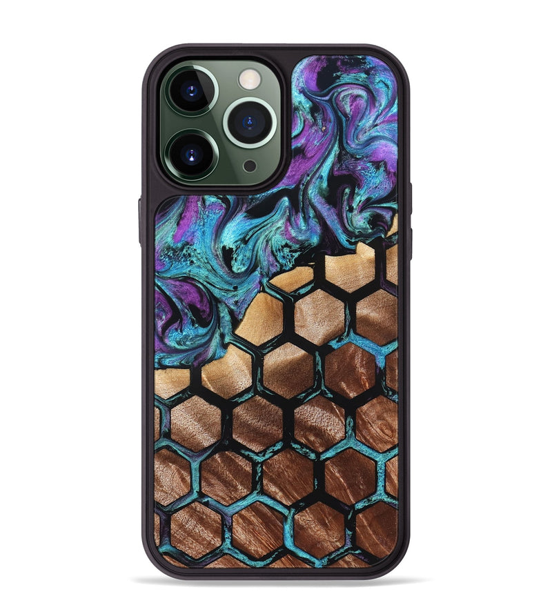 iPhone 13 Pro Max Wood Phone Case - Kamron (Pattern, 826807)