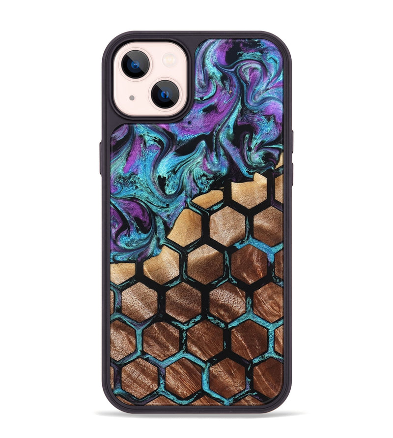 iPhone 14 Plus Wood Phone Case - Kamron (Pattern, 826807)