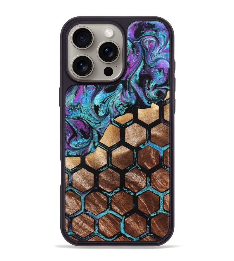 iPhone 16 Pro Max Wood Phone Case - Kamron (Pattern, 826807)