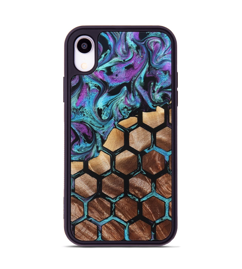 iPhone Xr Wood Phone Case - Kamron (Pattern, 826807)