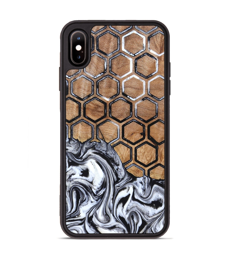 iPhone Xs Max Wood Phone Case - Joana (Pattern, 826808)