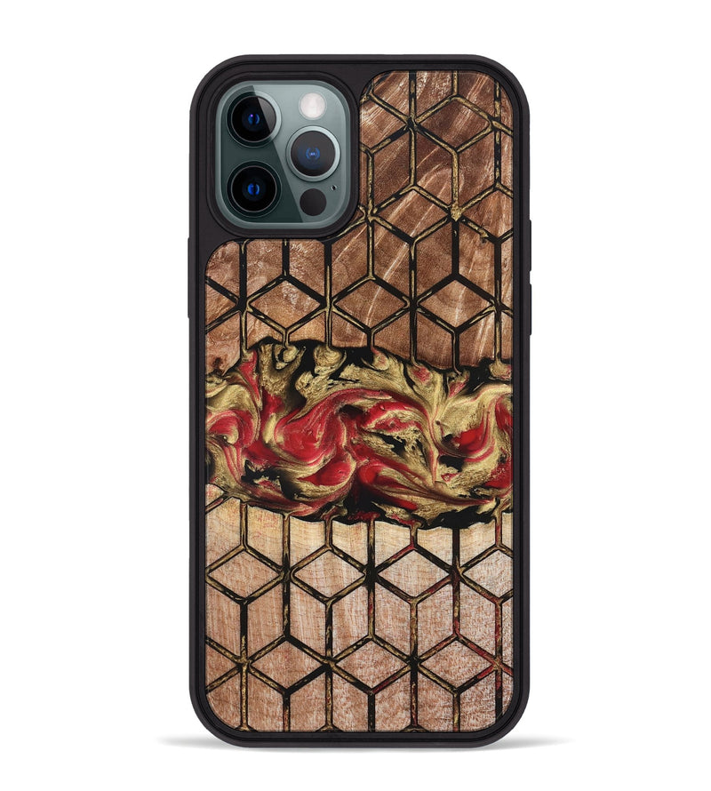 iPhone 12 Pro Max Wood Phone Case - Avianna (Pattern, 826809)