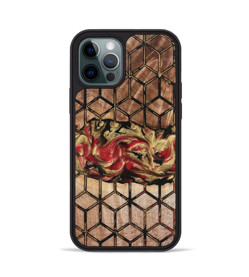 iPhone 12 Pro Wood Phone Case - Avianna (Pattern, 826809)