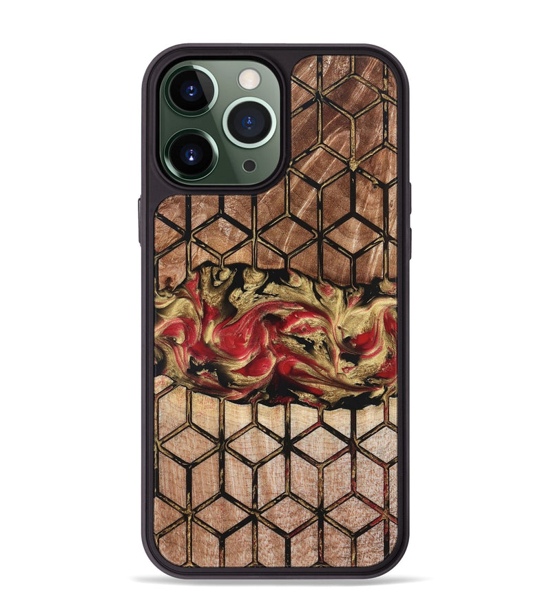 iPhone 13 Pro Max Wood Phone Case - Avianna (Pattern, 826809)