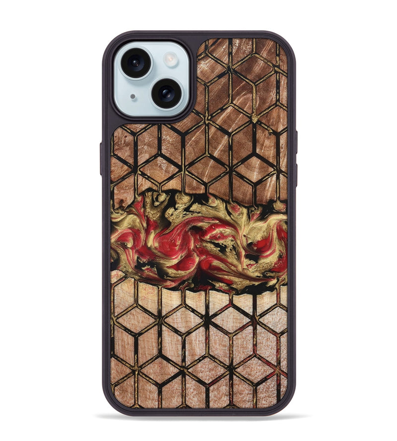 iPhone 15 Plus Wood Phone Case - Avianna (Pattern, 826809)