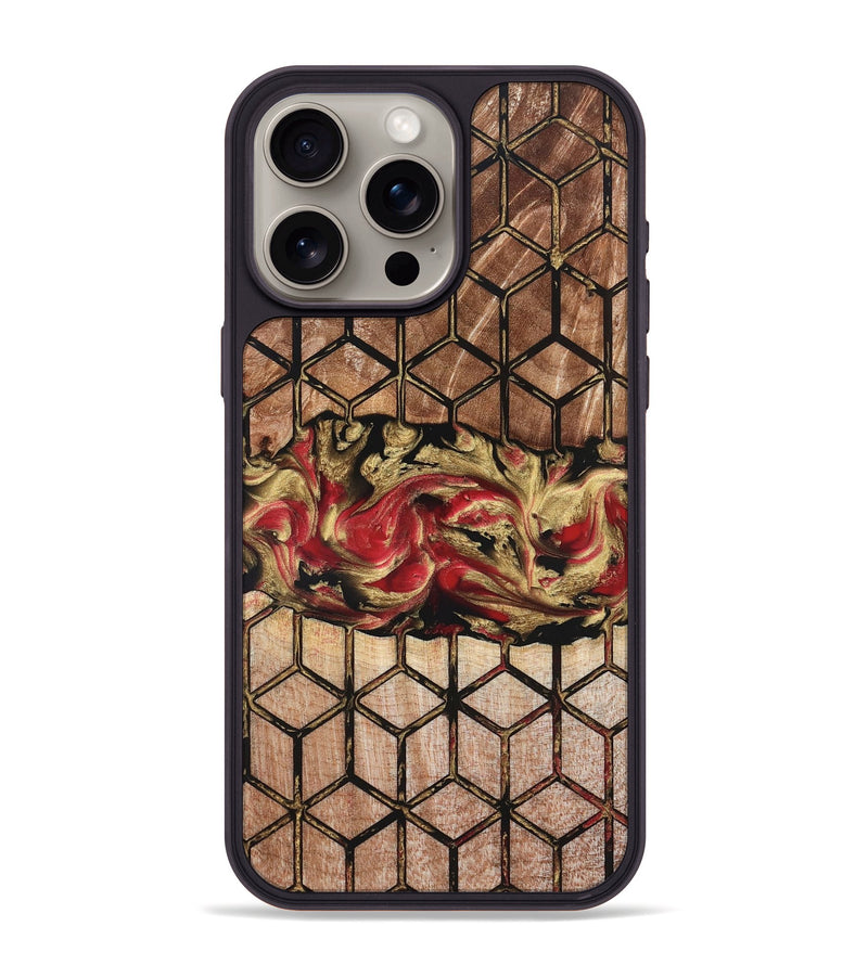 iPhone 15 Pro Max Wood Phone Case - Avianna (Pattern, 826809)