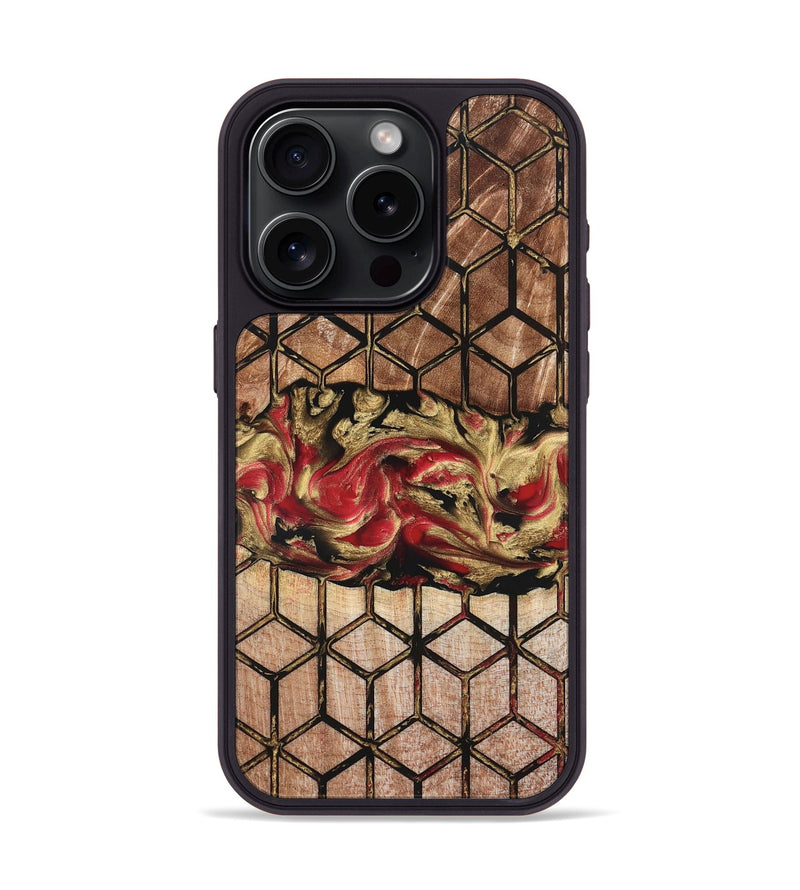iPhone 15 Pro Wood Phone Case - Avianna (Pattern, 826809)
