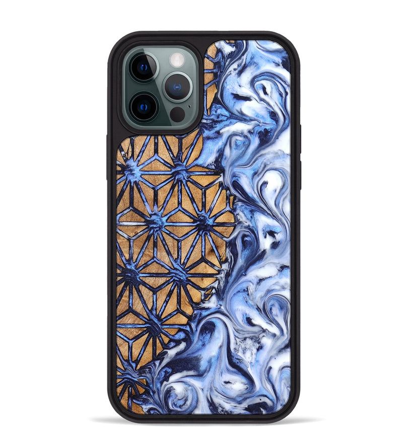 iPhone 12 Pro Max Wood Phone Case - Sanai (Pattern, 826810)