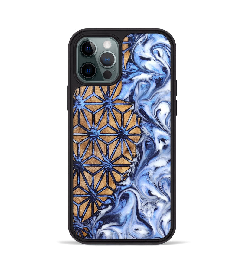 iPhone 12 Pro Wood Phone Case - Sanai (Pattern, 826810)