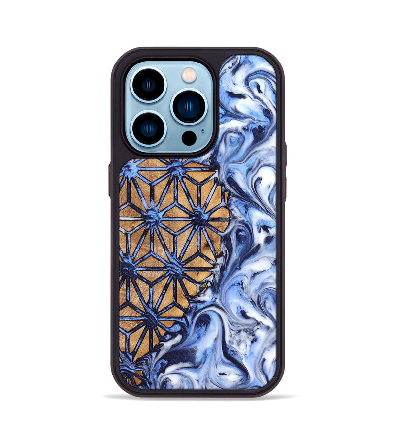iPhone 14 Pro Wood Phone Case - Sanai (Pattern, 826810)