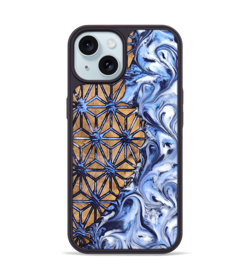 iPhone 15 Wood Phone Case - Sanai (Pattern, 826810)