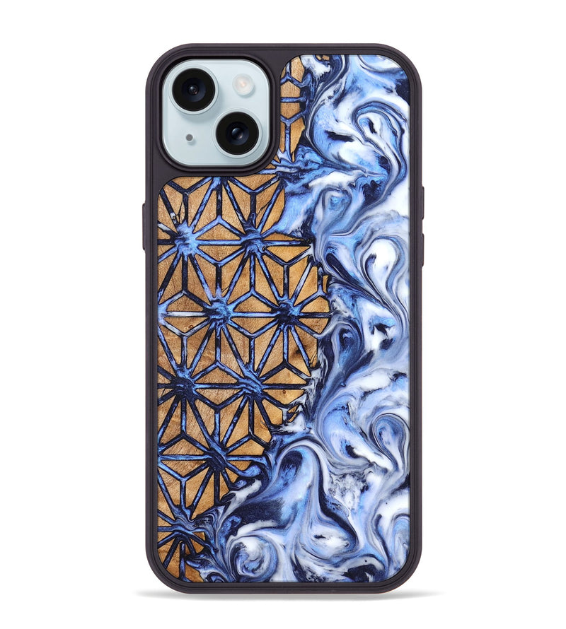 iPhone 15 Plus Wood Phone Case - Sanai (Pattern, 826810)