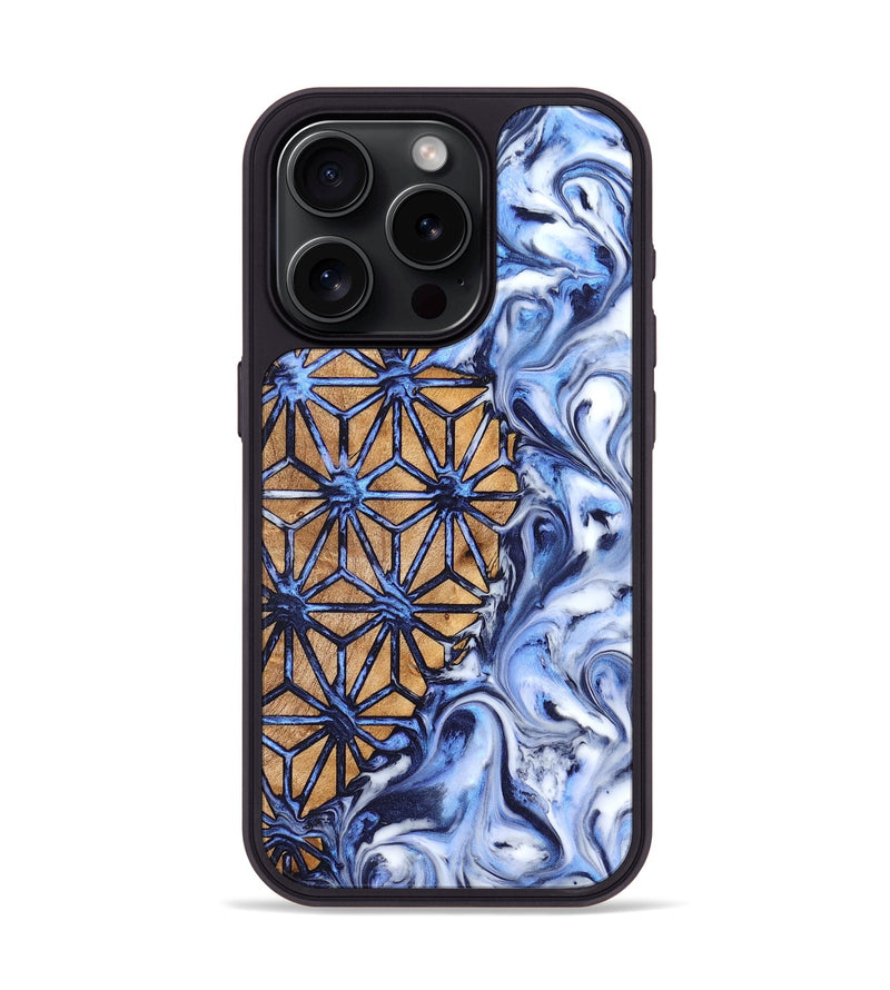 iPhone 15 Pro Wood Phone Case - Sanai (Pattern, 826810)