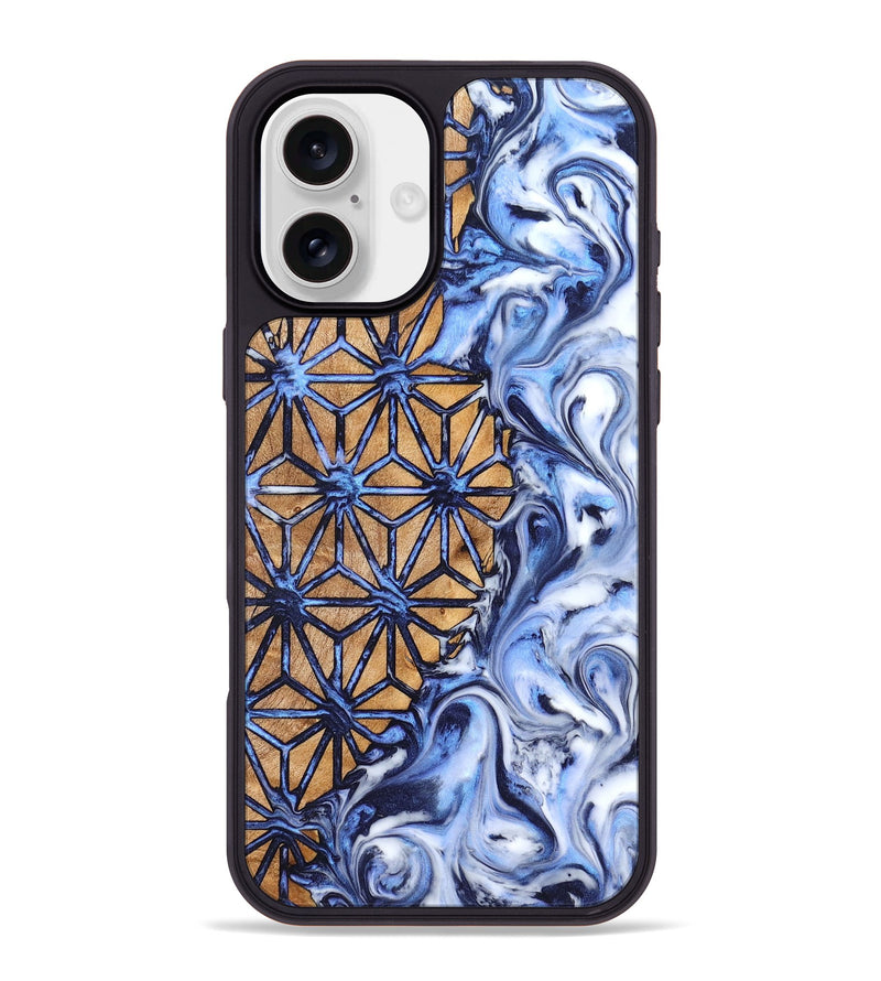iPhone 16 Plus Wood Phone Case - Sanai (Pattern, 826810)
