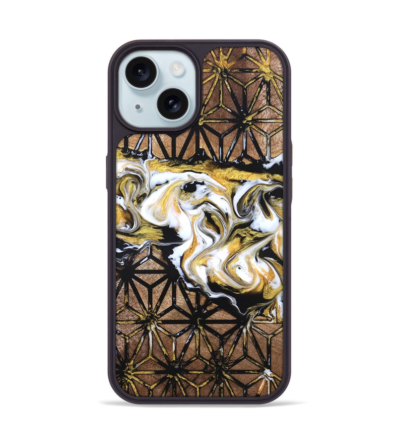 iPhone 15 Wood Phone Case - Watson (Pattern, 826811)