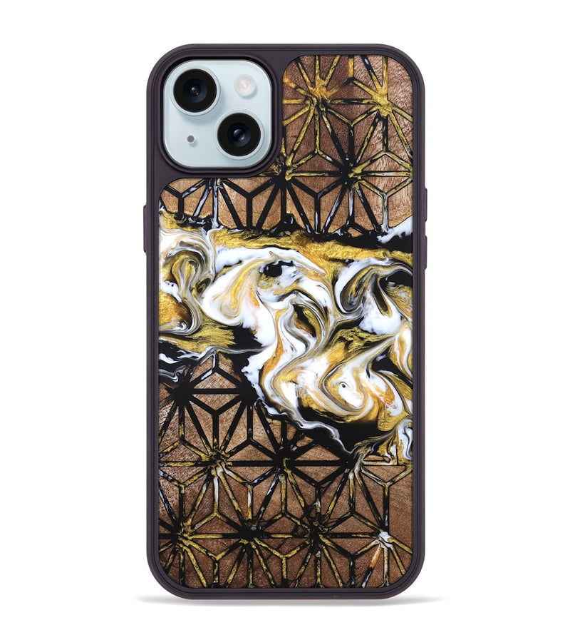 iPhone 15 Plus Wood Phone Case - Watson (Pattern, 826811)