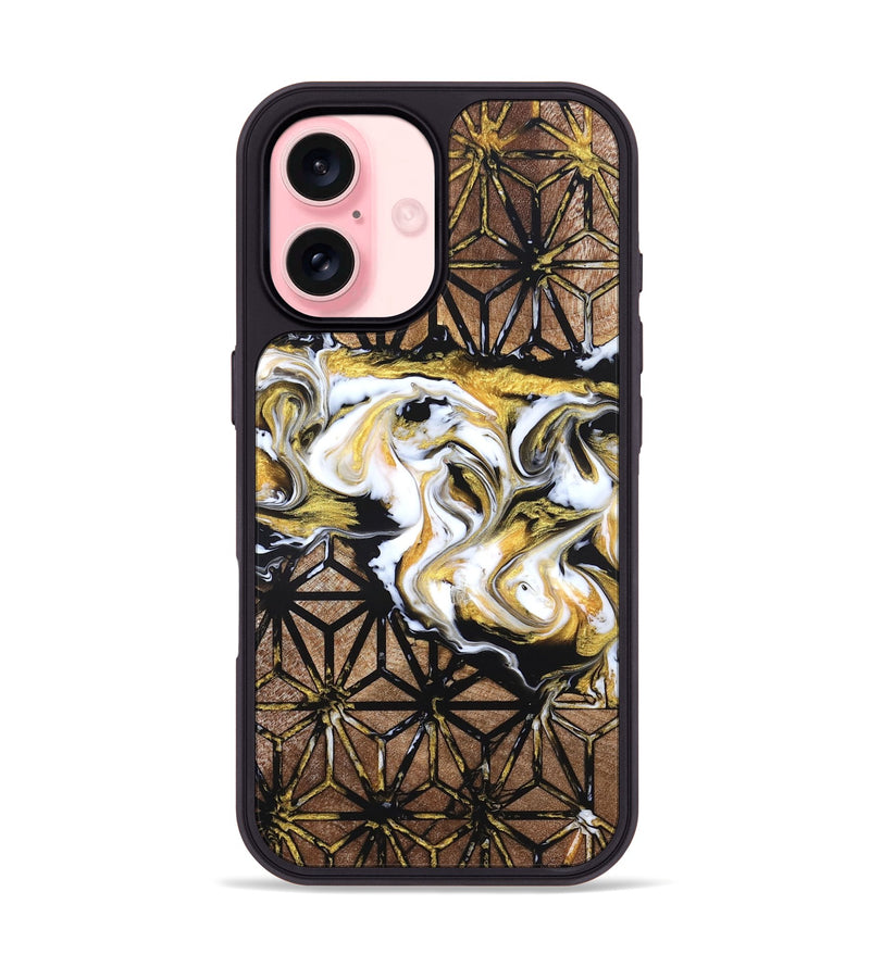 iPhone 16 Wood Phone Case - Watson (Pattern, 826811)