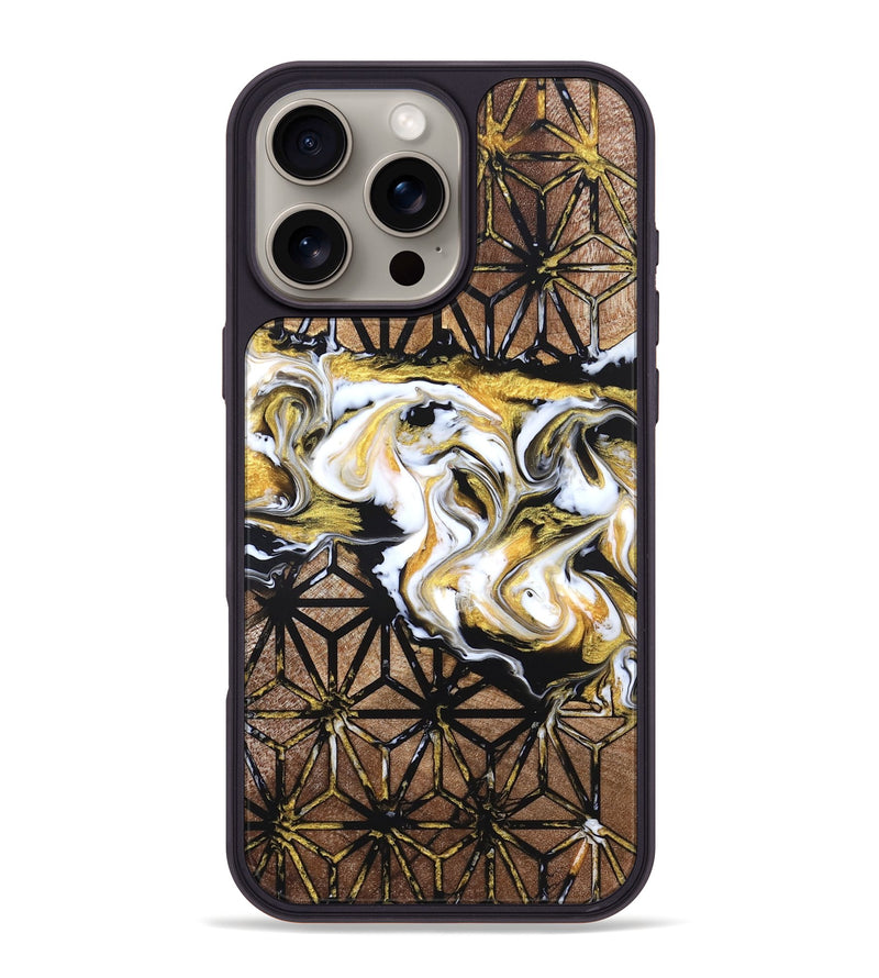 iPhone 16 Pro Max Wood Phone Case - Watson (Pattern, 826811)