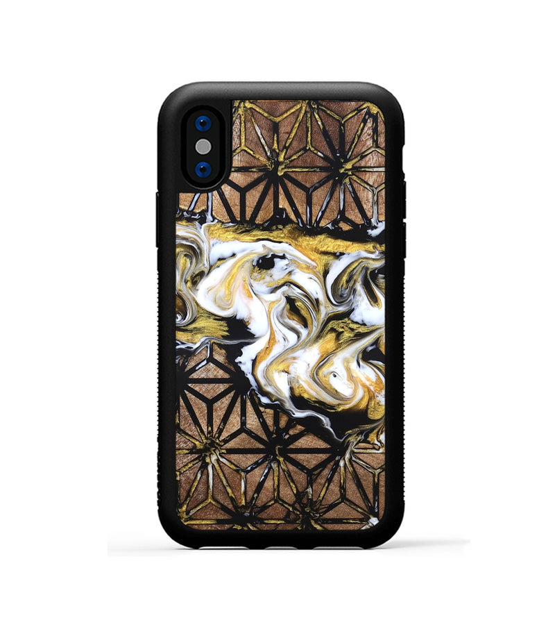 iPhone Xs Wood Phone Case - Watson (Pattern, 826811)