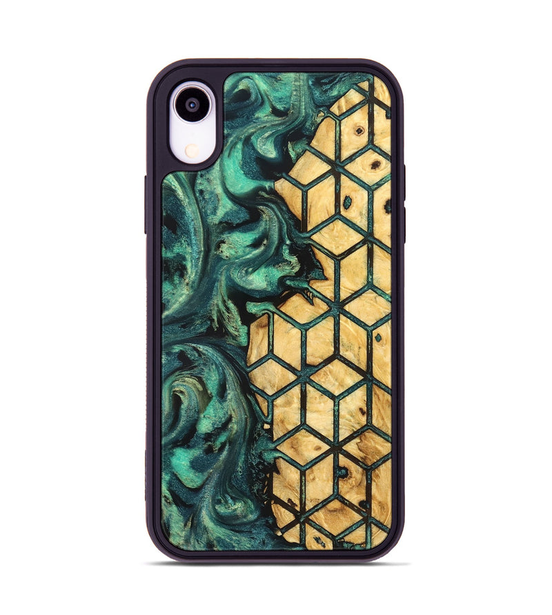 iPhone Xr Wood Phone Case - Stefani (Pattern, 826812)