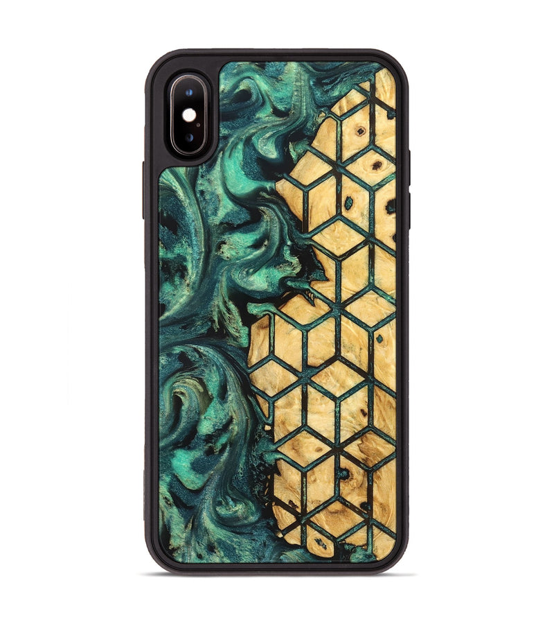 iPhone Xs Max Wood Phone Case - Stefani (Pattern, 826812)