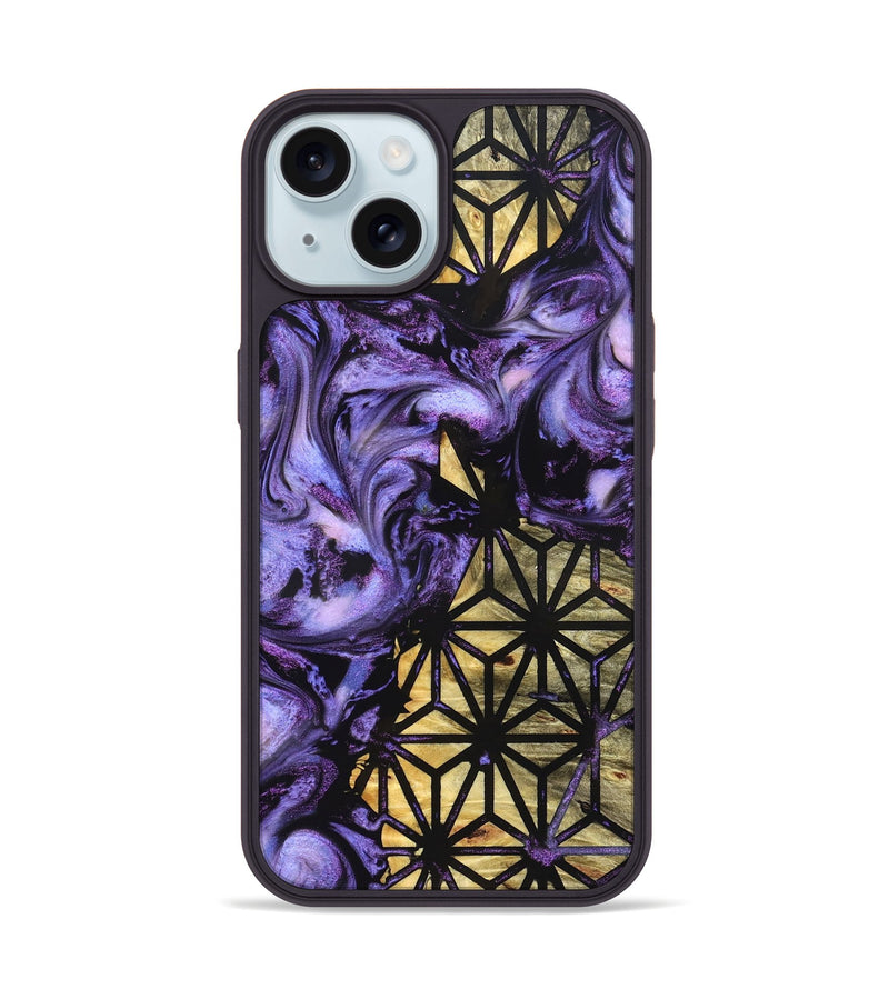 iPhone 15 Wood Phone Case - Luanne (Pattern, 826813)