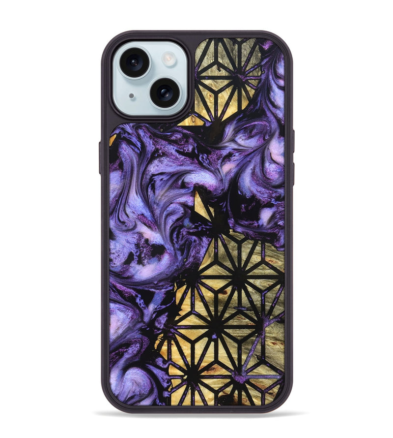 iPhone 15 Plus Wood Phone Case - Luanne (Pattern, 826813)