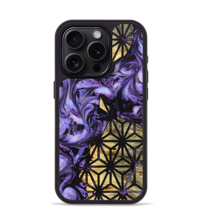 iPhone 15 Pro Wood Phone Case - Luanne (Pattern, 826813)