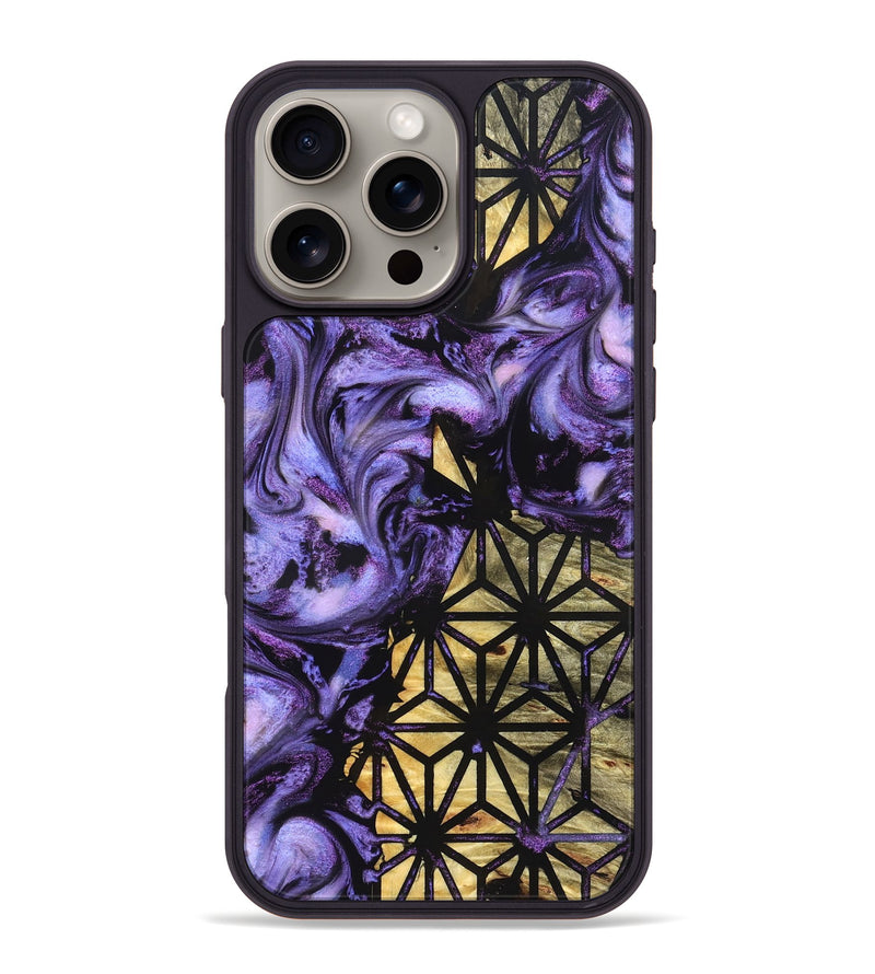 iPhone 16 Pro Max Wood Phone Case - Luanne (Pattern, 826813)
