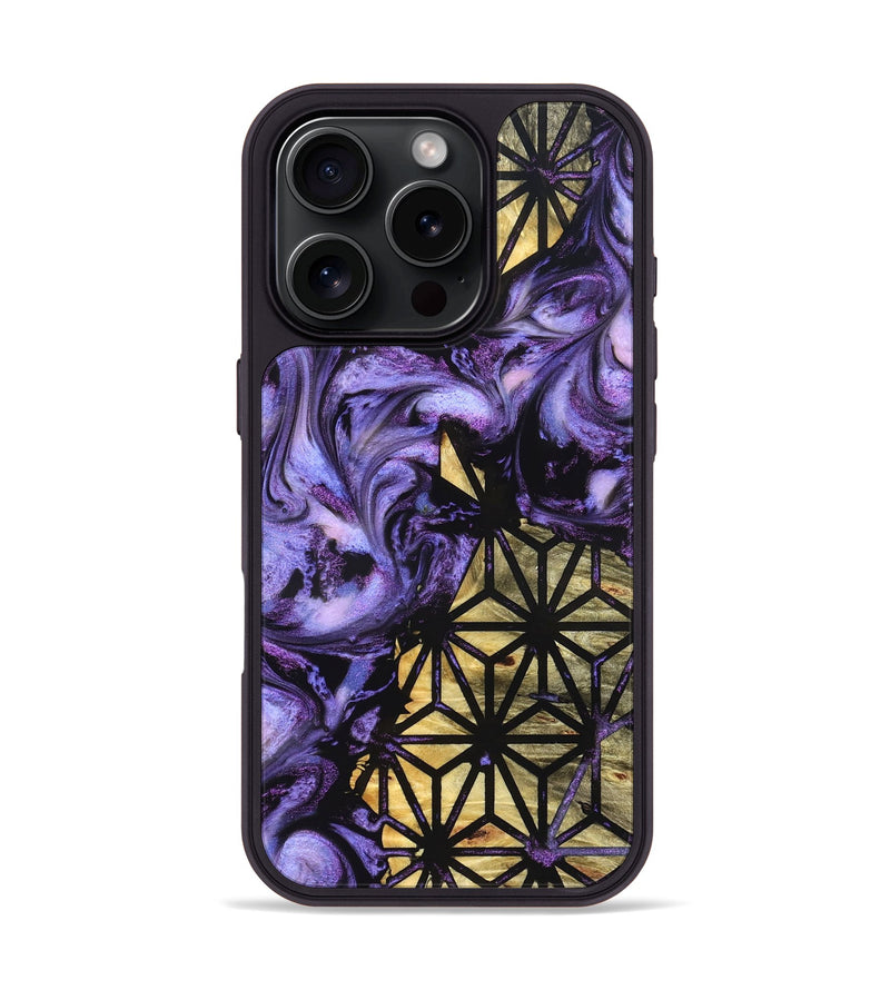 iPhone 16 Pro Wood Phone Case - Luanne (Pattern, 826813)