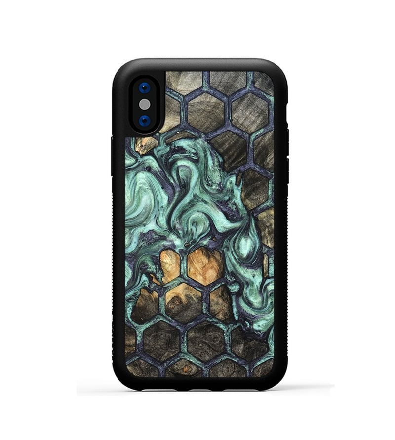 iPhone Xs Wood Phone Case - Loyd (Pattern, 826814)