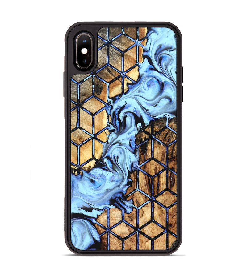 iPhone Xs Max Wood Phone Case - Lloyd (Pattern, 826815)