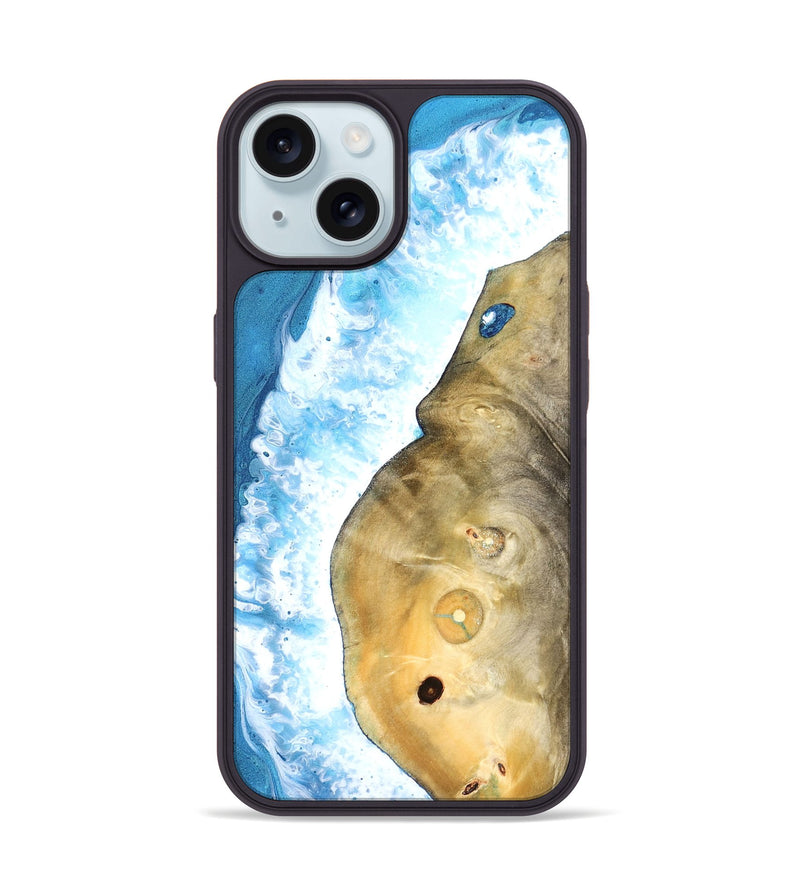 iPhone 15 Wood Phone Case - Massimo (Coastal, 826817)