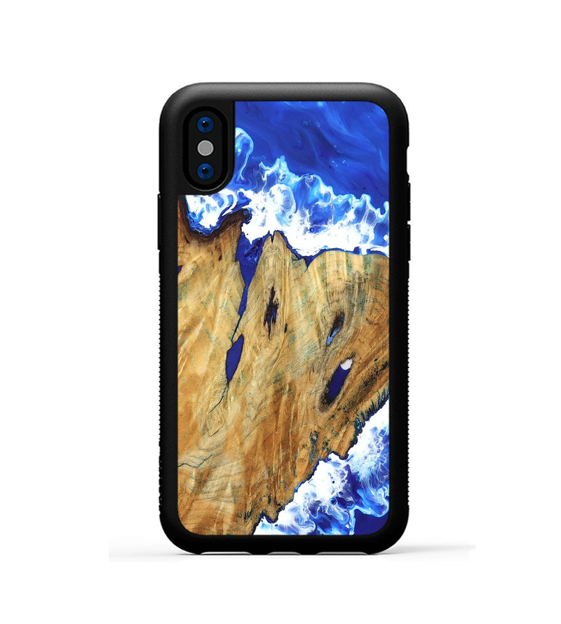 iPhone Xs Wood Phone Case - Eithan (Coastal, 826820)