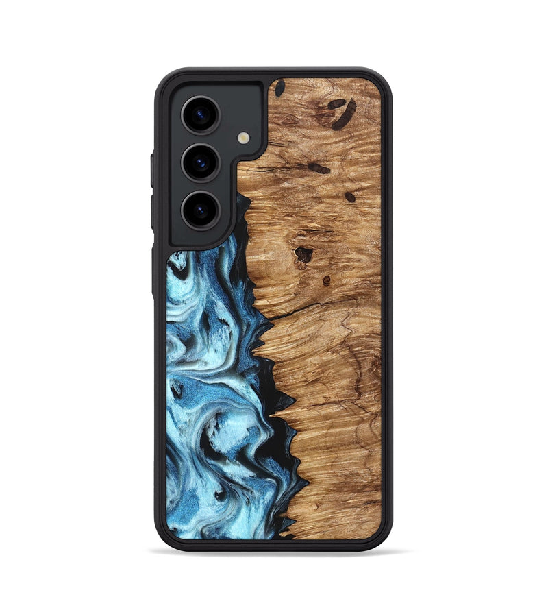 Galaxy S24 Wood Phone Case - Twila (Blue, 826822)