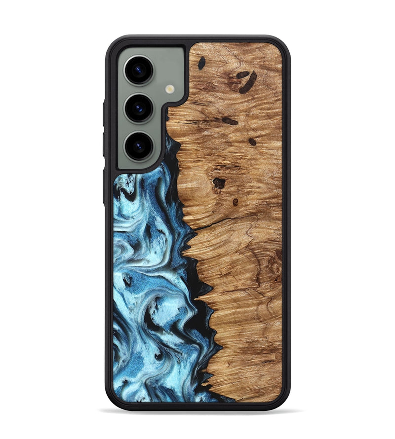 Galaxy S24 Plus Wood Phone Case - Twila (Blue, 826822)