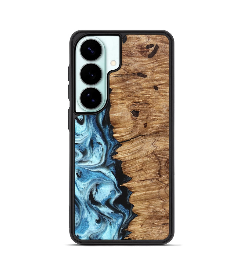 Galaxy S26 Wood Phone Case - Twila (Blue, 826822)
