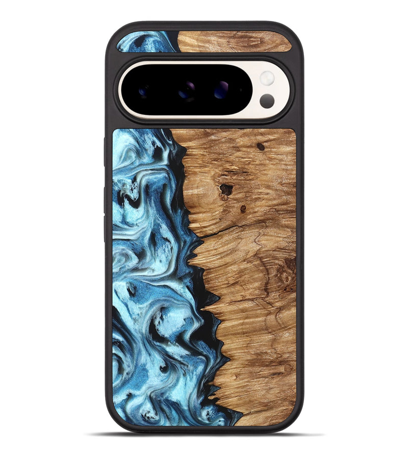 Pixel 10 Pro XL Wood Phone Case - Twila (Blue, 826822)
