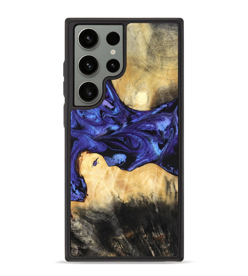 Galaxy S23 Ultra Wood Phone Case - Lukas (Purple, 826823)