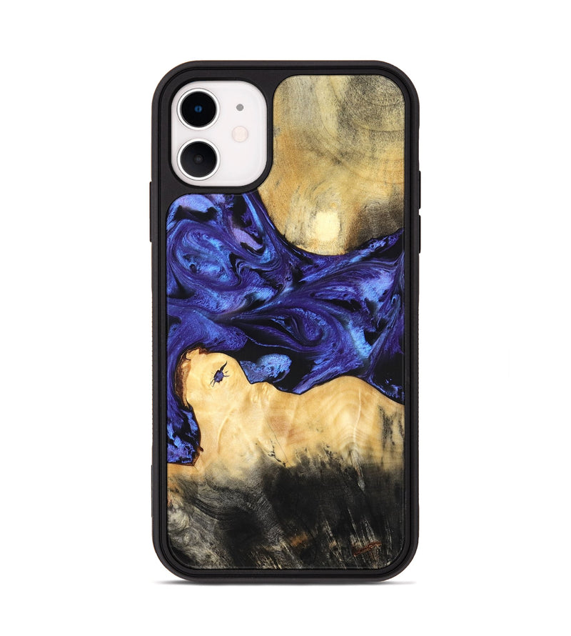 iPhone 11 Wood Phone Case - Lukas (Purple, 826823)