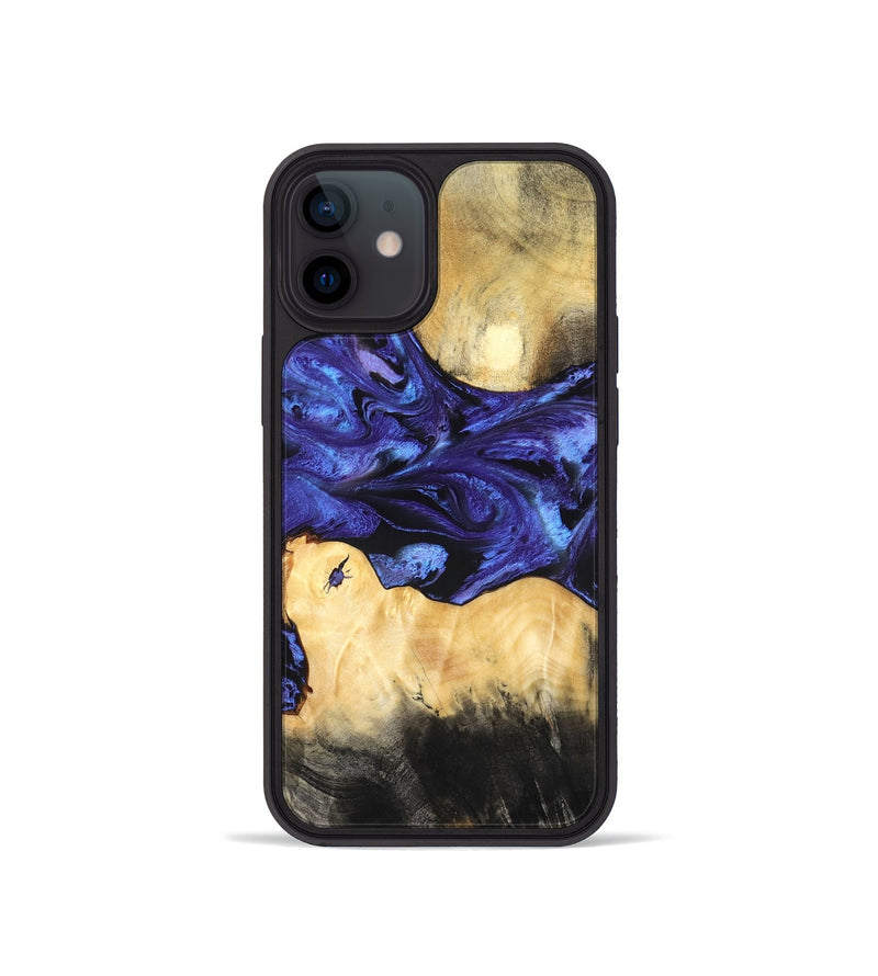 iPhone 12 mini Wood Phone Case - Lukas (Purple, 826823)