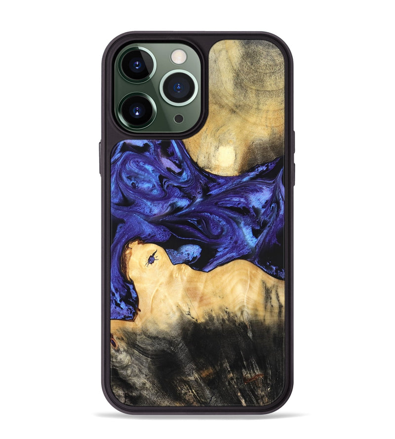 iPhone 13 Pro Max Wood Phone Case - Lukas (Purple, 826823)