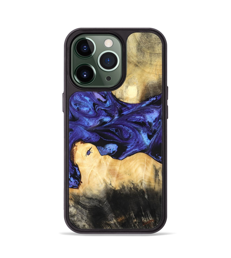 iPhone 13 Pro Wood Phone Case - Lukas (Purple, 826823)