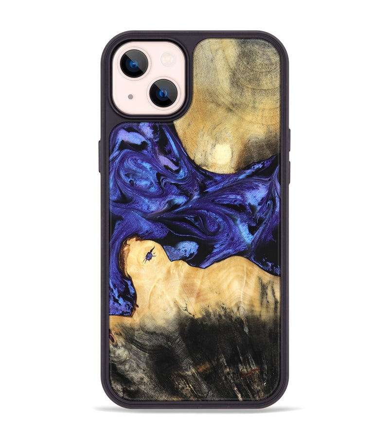iPhone 14 Plus Wood Phone Case - Lukas (Purple, 826823)