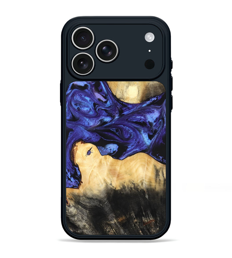 iPhone 17 Pro Max Wood Phone Case - Lukas (Purple, 826823)
